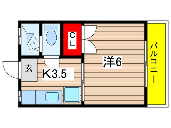 ダイワハイツの物件間取画像